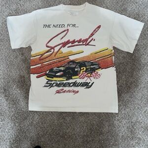 PacSun Speedway Racing Kids T-Shirt - Cream